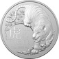 2022 Royal Australian Mint Lunar Year of the Tiger 1oz Silver Investment Coin