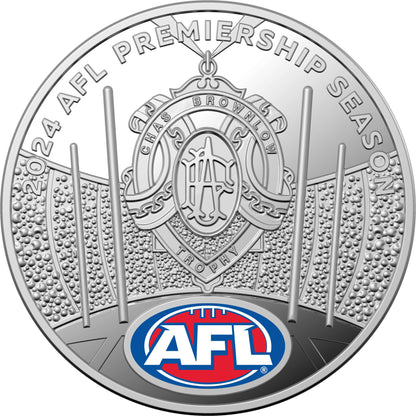 2024  Australian AFT Football League $1 Coloured Fine Silver Proof Two-Coin Set