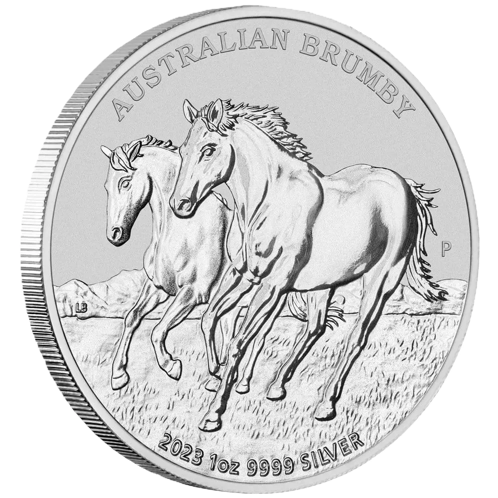 2020-24 Australian Brumby 1oz Silver 5 Coin Collection