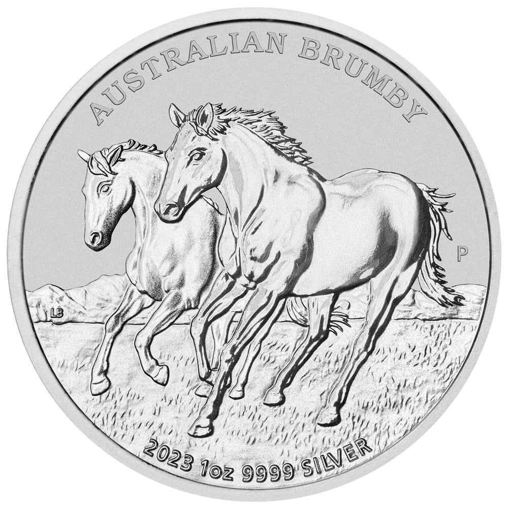 2023 Australian Brumby 1oz Silver Bullion Coin