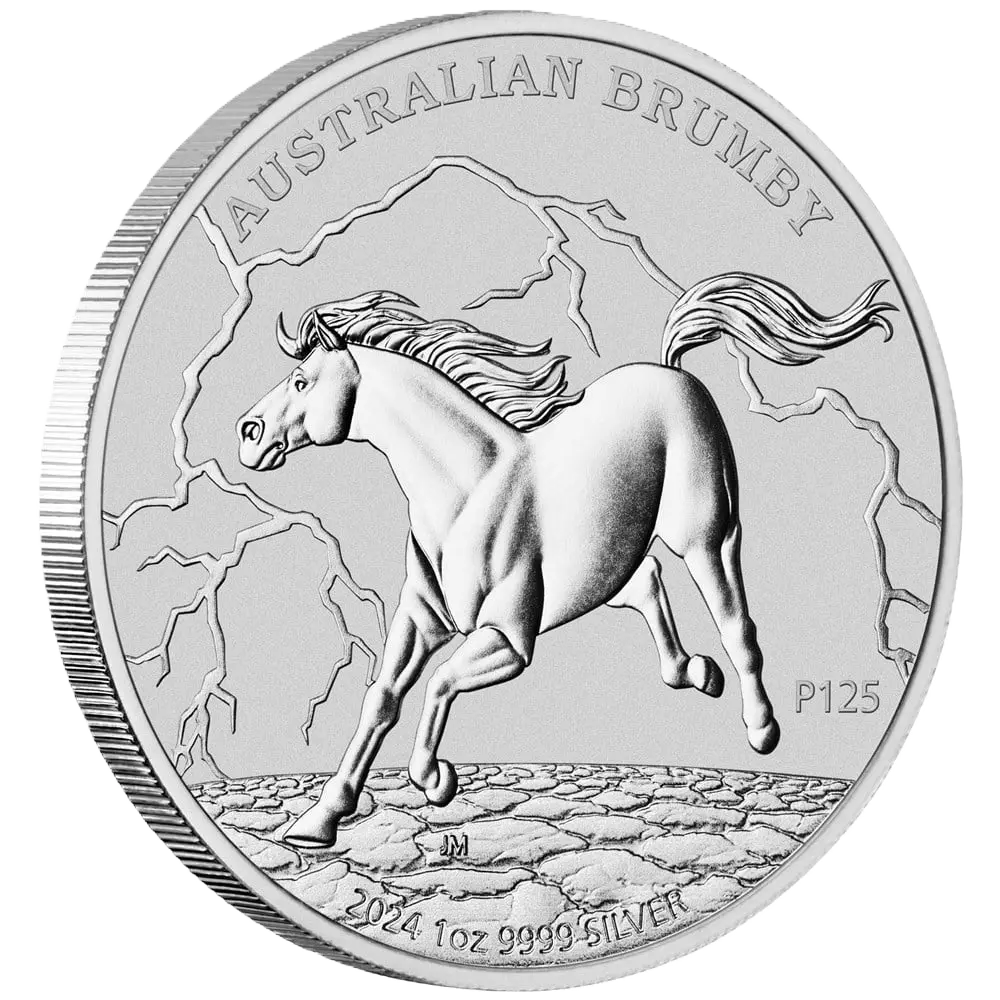 2020-24 Australian Brumby 1oz Silver 5 Coin Collection