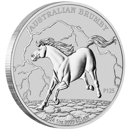 2020-24 Australian Brumby 1oz Silver 5 Coin Collection