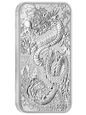 2024 PethMint Dragon 1oz Silver Rectangular Bullion Bar (with Rectangle Capsule)