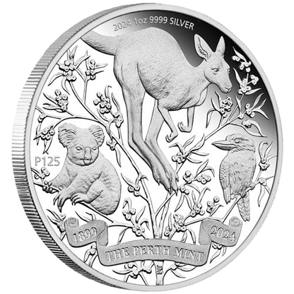 2024 The Perth Mint's 125th Anniversary 1oz Silver Proof Coin