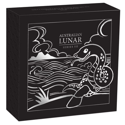 2025 Australian Lunar Series III Year of the Snake 1oz Silver Coloured Proof Coin Preorder