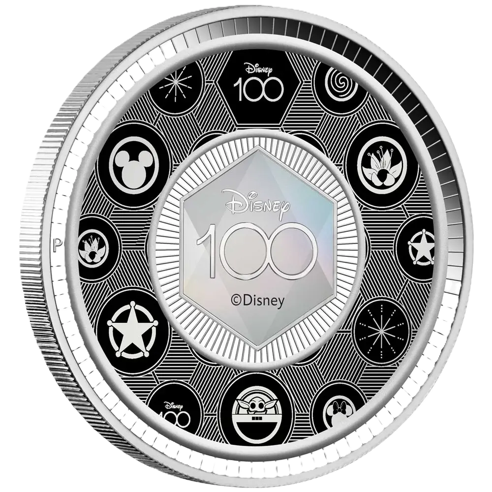 2023 PerthMint Disney 100th Anniversary Silver Proof Coloured Coin