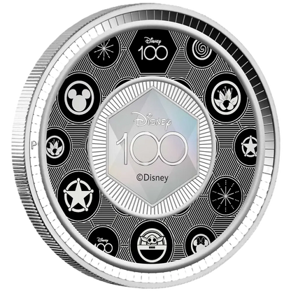 2023 PerthMint Disney 100th Anniversary Silver Proof Coloured Coin