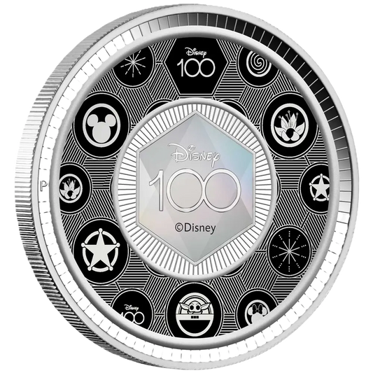 2023 PerthMint Disney 100th Anniversary Silver Proof Coloured Coin