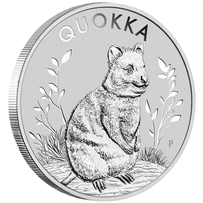 2023 PerthMint Australian Quokka 1oz Silver Bullion Coin