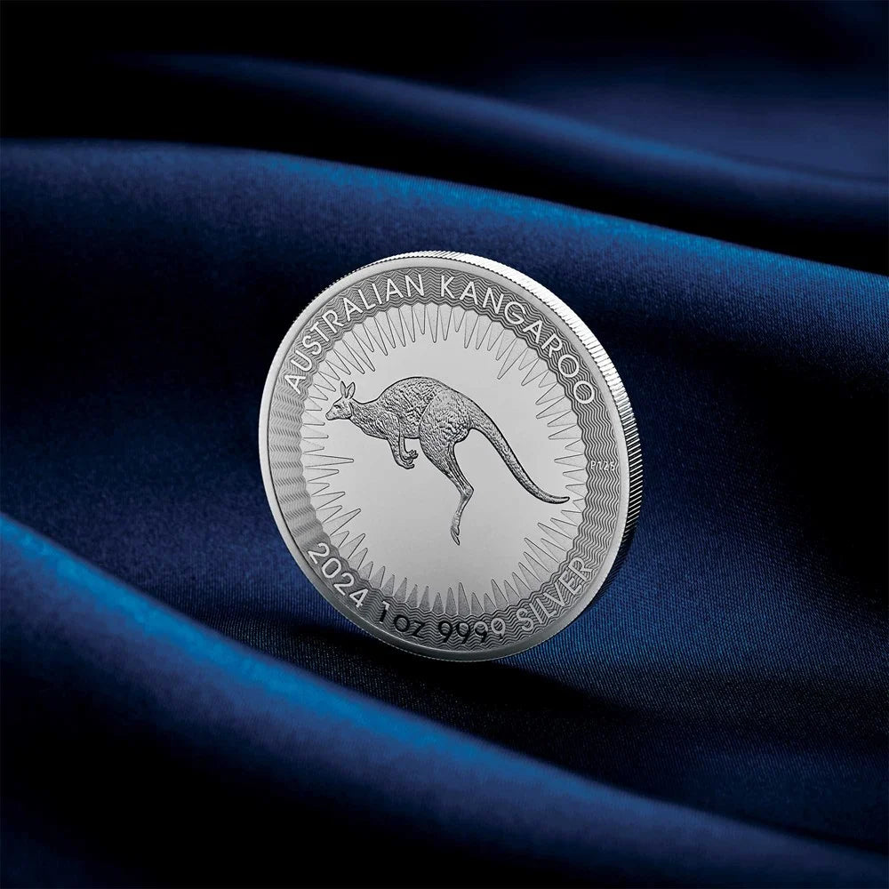 2024 PerthMint Australian Kangaroo King Charles III Obverse First Issue 1oz Silver Proof Coin