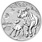 2021 Australian Lunar Series III Year of the OX 1oz Silver Coin with Dragon Privy