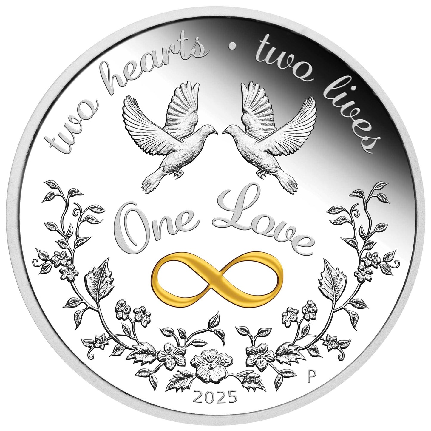 2025 One Love 1oz Silver Proof Coloured Coin