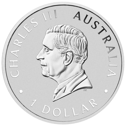 2024 Perth Mint Australian Wombat 1oz Silver Bullion Coin