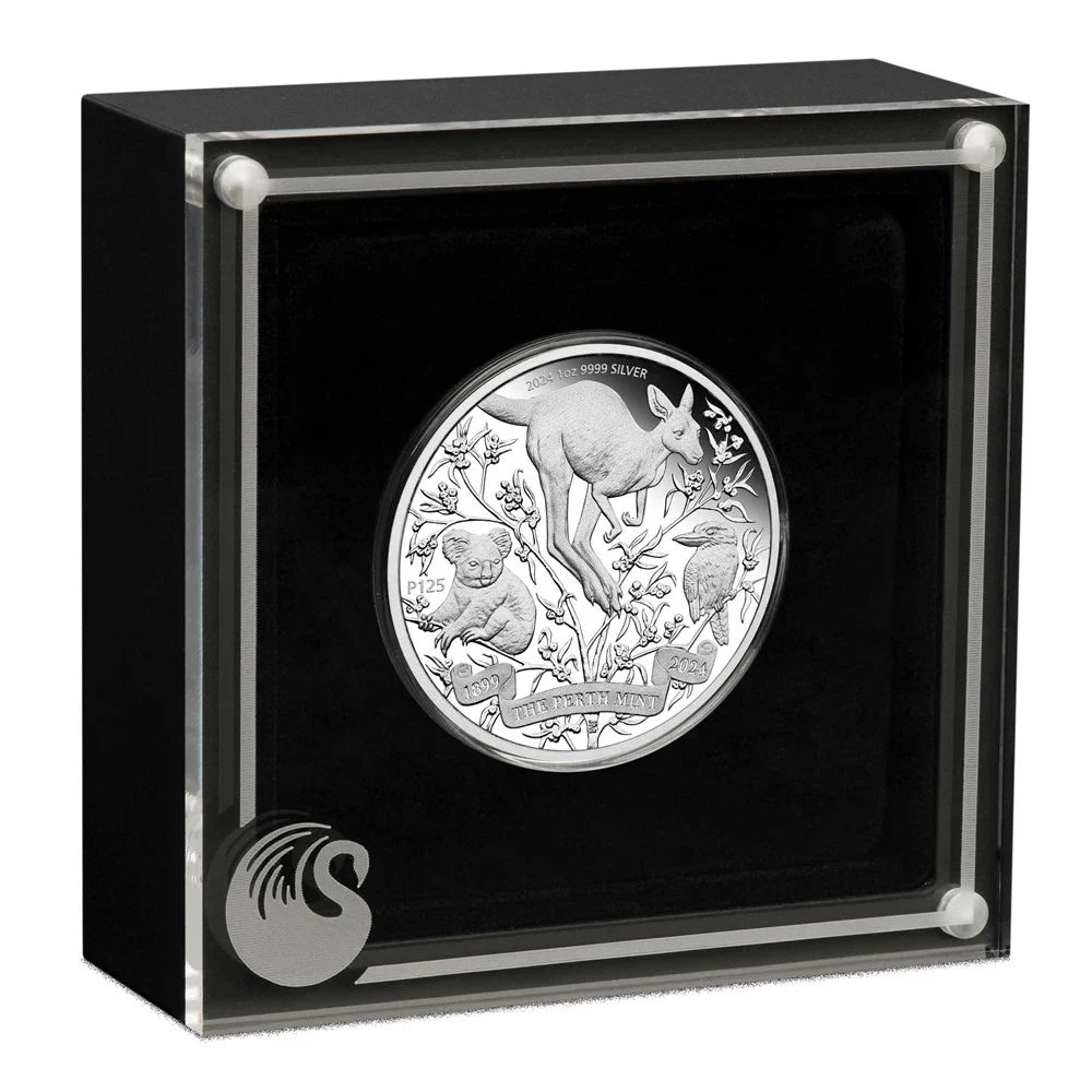 2024 The Perth Mint's 125th Anniversary 1oz Silver Proof Coin