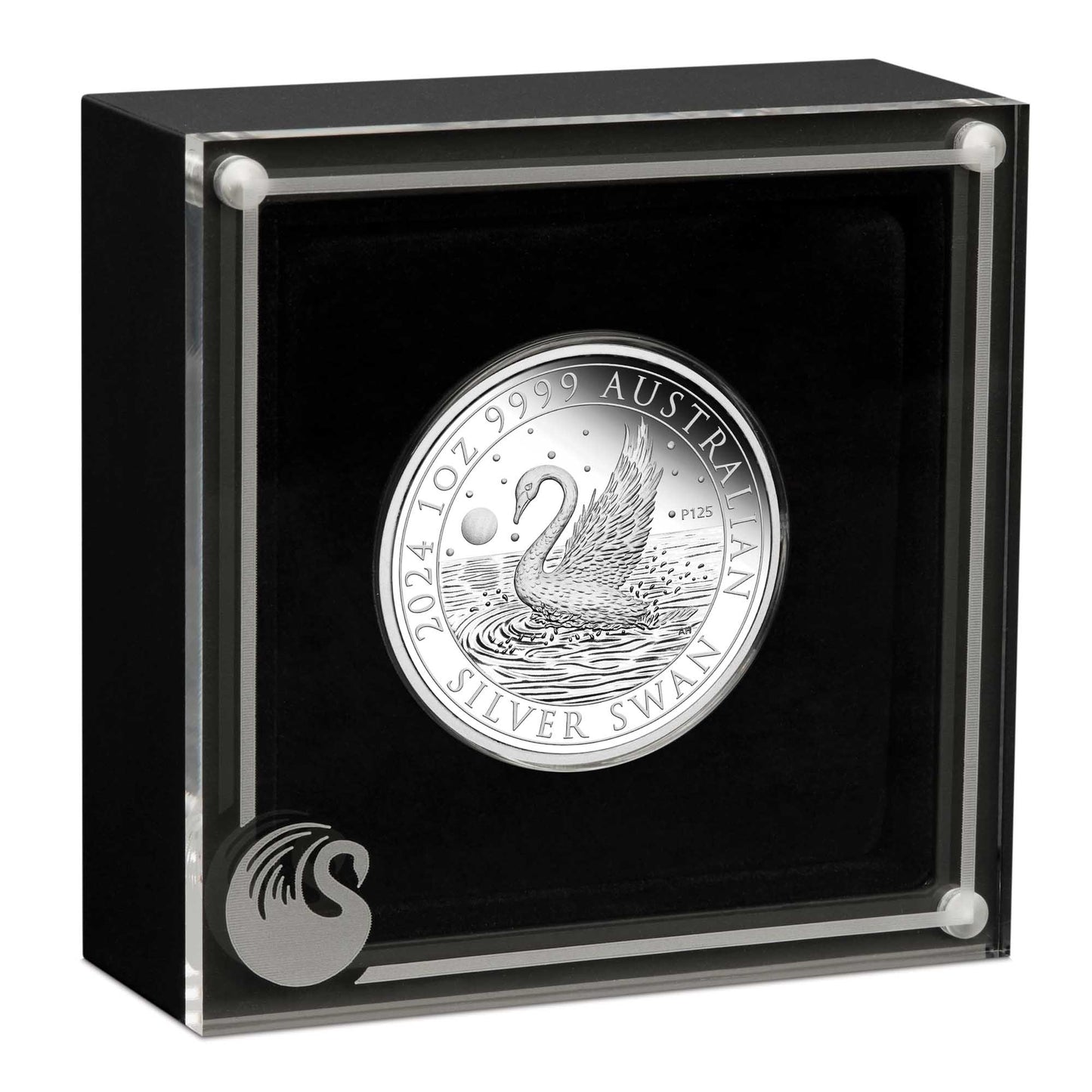 2024 PerthMint Australian Swan 1oz Silver Proof Coin