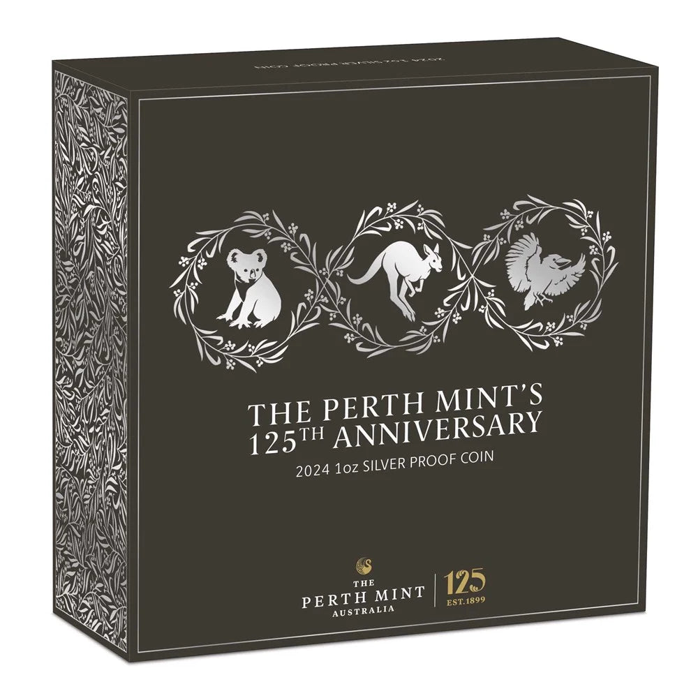 2024 The Perth Mint's 125th Anniversary 1oz Silver Proof Coin