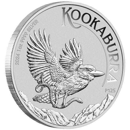 2024 PerthMint Australian Kookaburra 1oz Silver Bullion Coin