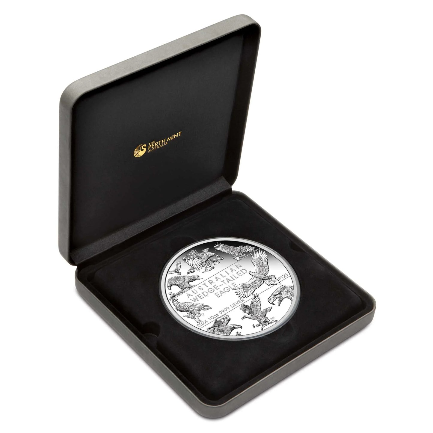 2024 Perth Mint Australian Wedge-Tailed Eagle 10th Anniversary  10oz Silver Proof Coin