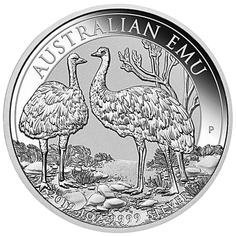 2019 PerthMint Emu 1oz Silver Coin