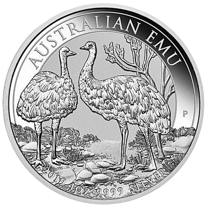 2019 PerthMint Emu 1oz Silver Coin