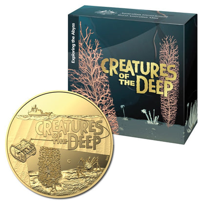 2023 RAM Creatures Of The Deep 10$ Gold Proof Coin