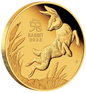 2023 PerthMint Australian Lunar Series III Year of the Rabbit 1/10oz Gold Proof Coin