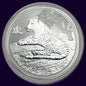 2010 PerthMint Australia Lunar Series II Year of the Tiger 1oz .999 Silver Bullion Coin