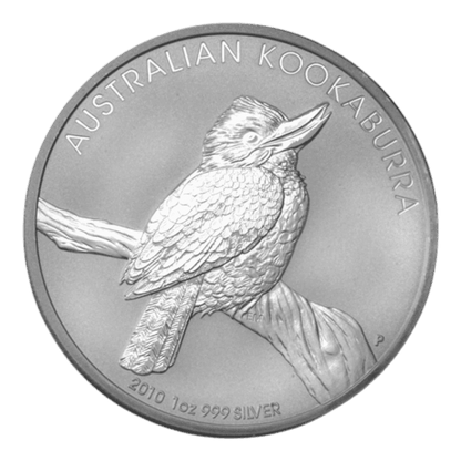 2010, 2011 and 2012 PerthMint Kookaburra 1oz Silver Bu 3 coin collection