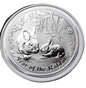 2011 PerthMint Australian Lunar Year Series II Year of the Rabbit 2oz Silver Bullion Coin