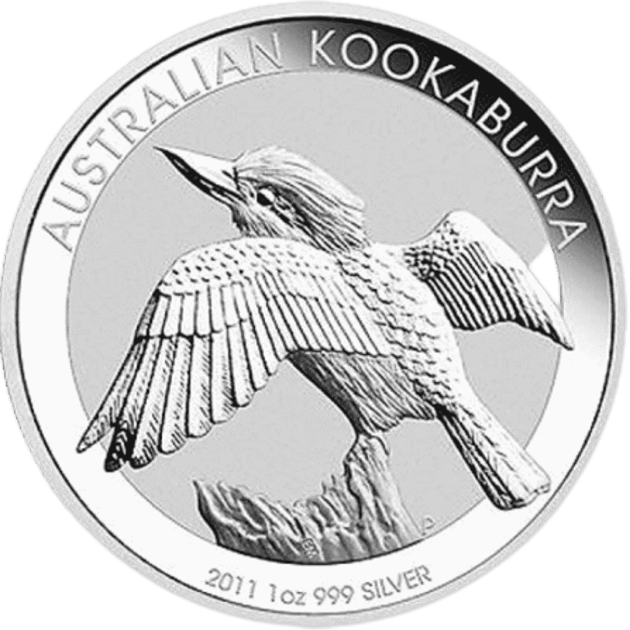 2010, 2011 and 2012 PerthMint Kookaburra 1oz Silver Bu 3 coin collection