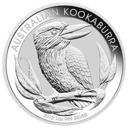 2010, 2011 and 2012 PerthMint Kookaburra 1oz Silver Bu 3 coin collection