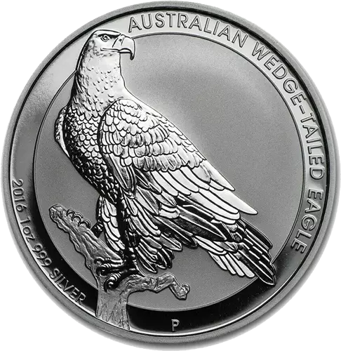 2016 PerthMint Australian Wedge-tailed Eagle 1oz Silver Bullion Coin