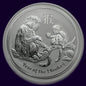 2016 PerthMint Australia Lunar Series II Year of the Monkey 1oz .999 Silver Bullion Coin