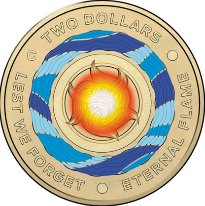 2018 Eternal Flame $2 Royal Australian Mint Roll