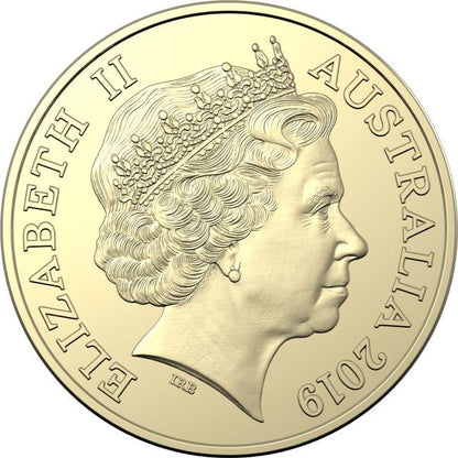 2019 Royal Australian Mint Police Remembrance $2 Roll Heads/Tails