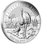 2021 PerthMint Australian Emu 1oz Silver Bu Coin