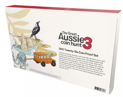 2022 Royal Australian Mint Great Aussie Hunt Proof Coin Collection