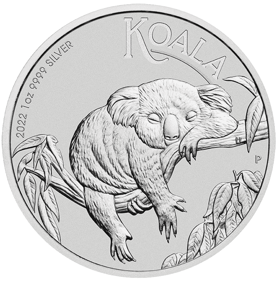 2022 PerthMint Koala 1Oz Silver Bullion Coin