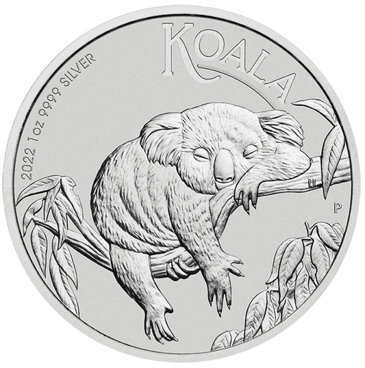 2022 PerthMint Koala 1Oz Silver Bullion Coin