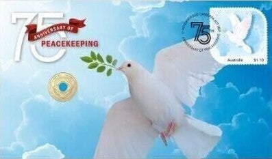 2022 $2 Remembrance Day Peacekeeping 75th Anniversary PNC