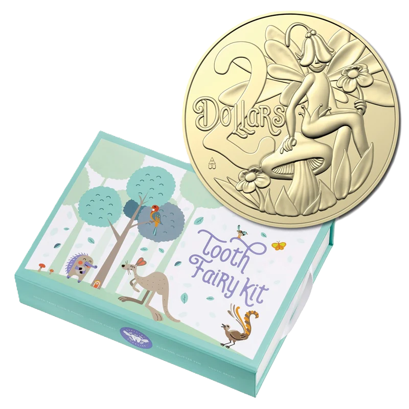 2023 Royal Australian Mint Tooth Fairy $2 Unc Coin Kit