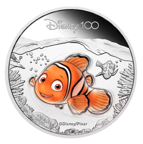 2023 PerthMint Disney 100th Anniversary Nemo Silver Proof Coin