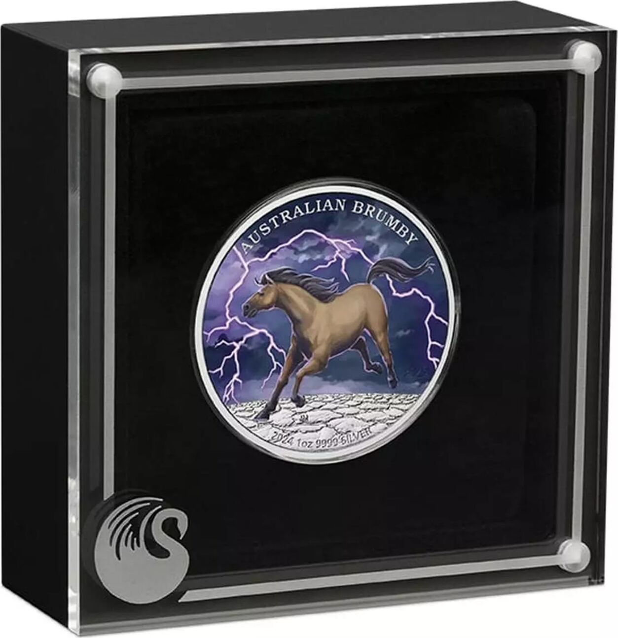 2024 Australian Brumby 1oz Silver Coloured Coin