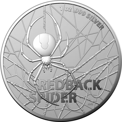 2020 RAM REDBACK SPIDER 1oz Silver BU Coin