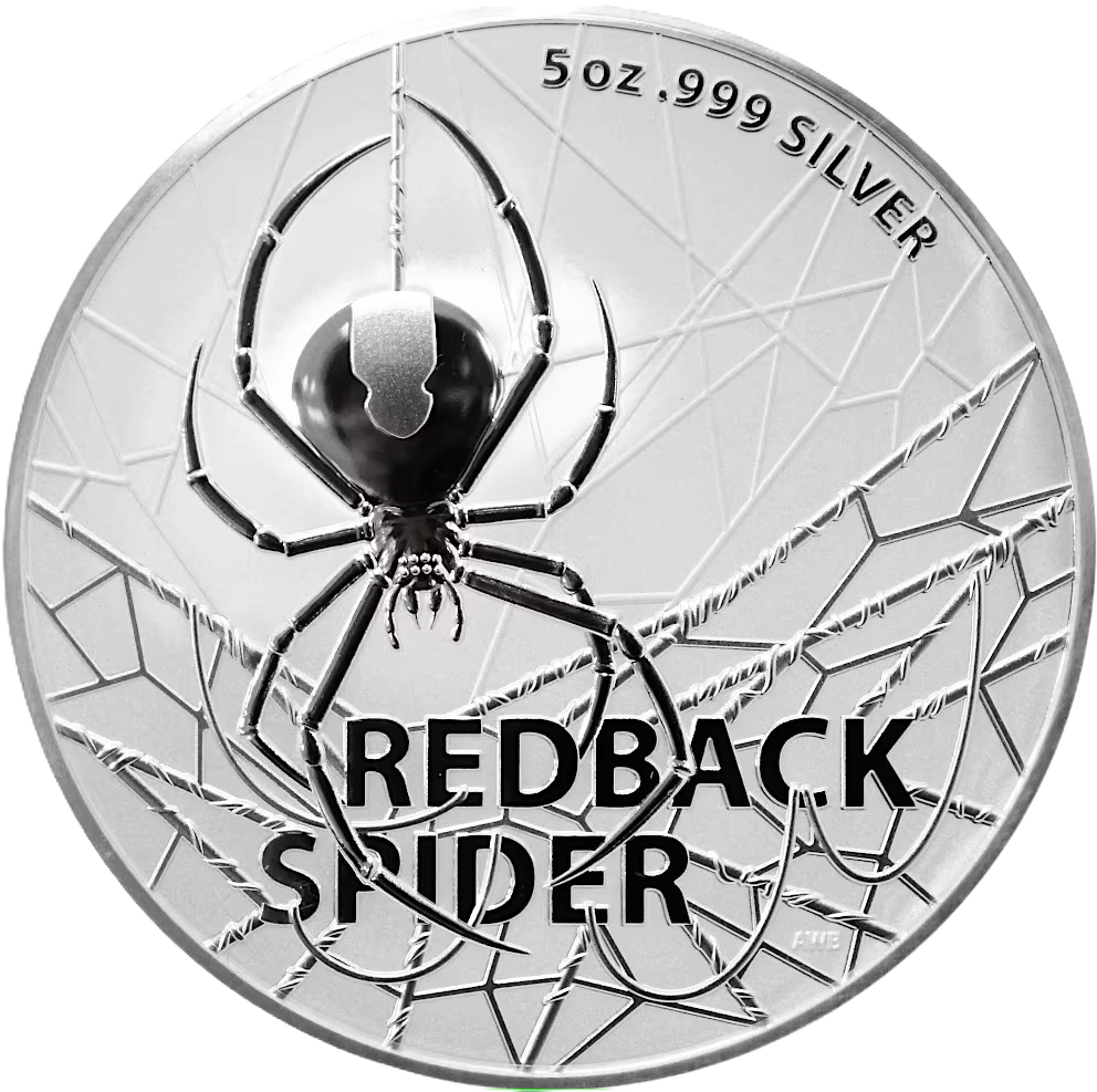 2020 RAM REDBACK SPIDER 1oz Silver BU Coin