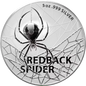 2020 RAM REDBACK SPIDER 1oz Silver BU Coin