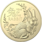 2023 Royal Australian Mint Lunar Year of the Rabbit $1 two coin set