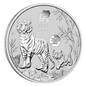 2022 Australian Lunar Series III Year of the Tiger 1oz Silver Bullion Coin with Dragon Privy