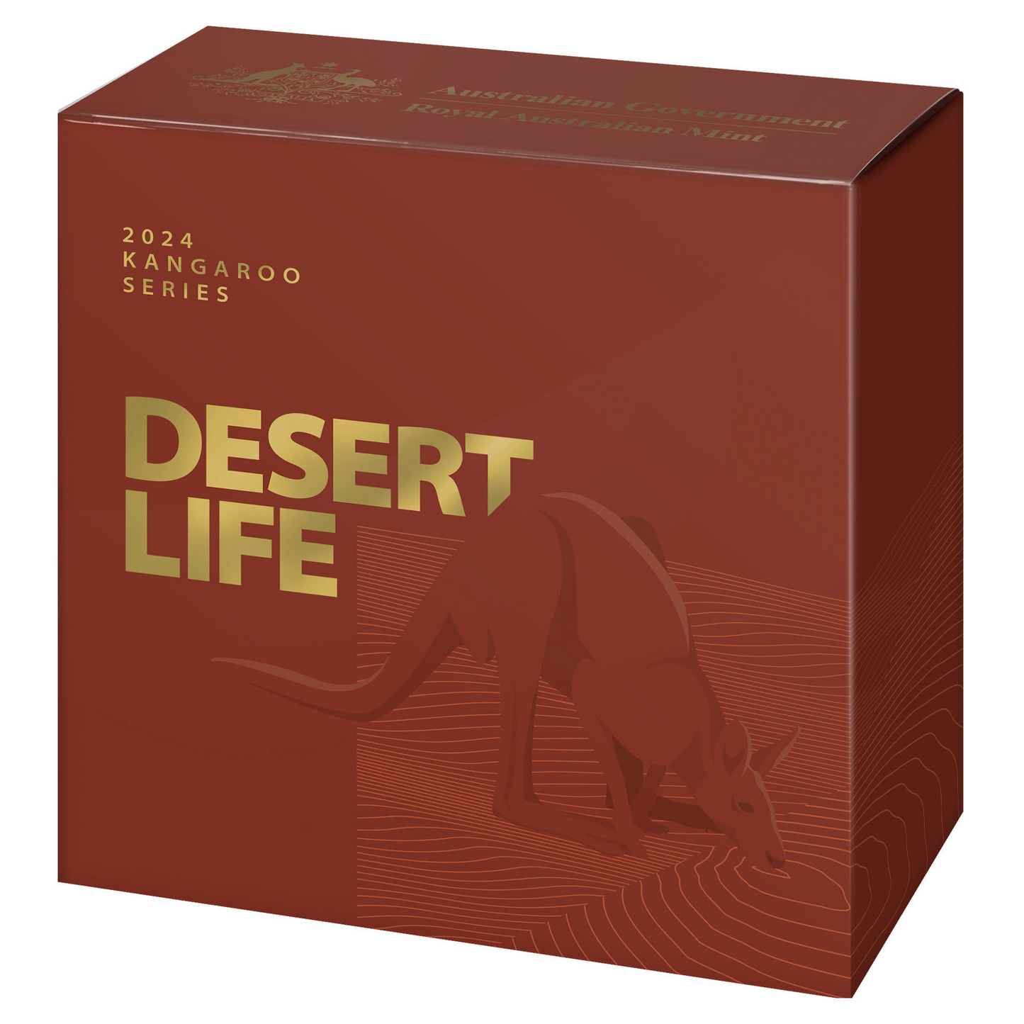 2024 RAM KANGAROO SERIES Desert Life $10 1/10th oz Gold proof coin