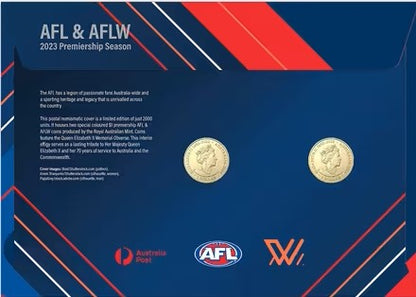 2023 Auspost AFL & AFLW $1 Limited-Edition Postal Numismatic Cover